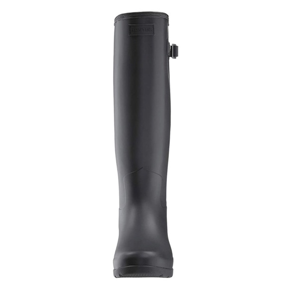 New Hunter Refine Tall Matte Black Wide Rainboots - Picture 7 of 12